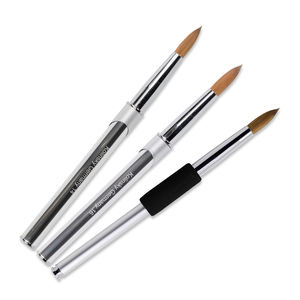 Özel Logo %100 Kolinsky Akrilik Tırnak Fırçası 2 4 6 8 10 12 14 16 18 Manikür Salonu Kolinsky Akrilik Tırnak Fırçası - Product Image 6