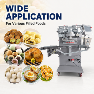 Máquina Automática de Encrustación con Control Táctil para <span class=keywords><strong>Cordon</strong></span> Bleu, Samosa, Kubba, Falafel, OEM y ODM Disponibles - Product Image 2