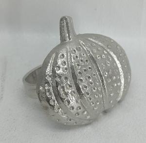 Argent Lilly Fleur Conception Partie Table Décoration Accessoires En Aluminium Moulé Porte-Serviette Anneaux Dîner Serviette Serviette Anneaux - Product Image 3