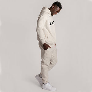 Ensemble de survêtement personnalisé pour femme avec pantalon et jogging, avec logos imprimés et logos brodés, sweat à capuche à manches longues, vente chaude - Product Image 5