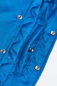 Veste bomber de baseball entièrement personnalisée en polyester, style vintage des années 80, en satin côtelé, avec poignets élastiques, pour hommes, fabrication OEM - Product Image 5