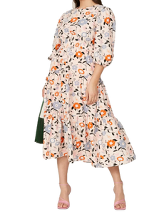 Vestido largo de color rosa pastel suave y cómodo de alta calidad para discotecas nocturnas y eventos especiales disponibles al mejor precio - Product Image 3