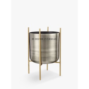 Maceta de diseño elegante única con acabado antiguo de latón fundido de aluminio de alta calidad estándar para el suministro de decoración del hogar y el jardín - Product Image 6