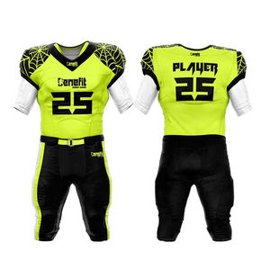 เสื้อเจอร์ซี่อเมริกันฟุตบอลแขนสั้นเสื้อเจอร์ซีย์ฝึกซ้อมอเมริกันฟุตบอลเสื้อ100% โพลีเอสเตอร์ - Product Image 1