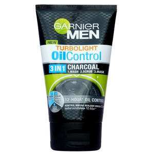 Garnier Men Oil Clear Gel Limpiador Facial 100ml - Product Image 1