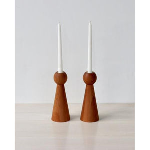 Candelabro Decorativo de Diseño Moderno para Mesa de Comedor, Hecho de Madera, Portavelas, Accesorios de Iluminación - Product Image 5