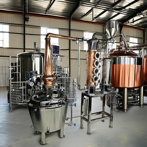 Towin 100L 200L 300L 400L 500L 800L Alambic de distillation de whisky en cuivre à reflux, équipement de distillation à colonne - Product Image 2