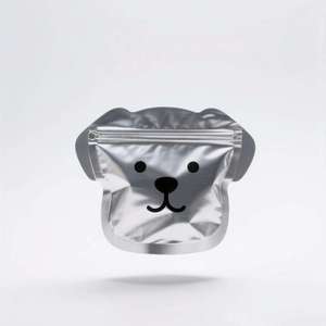 <strong>Custom</strong> Irregular Special Shape Mylar Bag with Logo Die Cut Zipper Packaging Pouch for Food Snack Candy <strong>Jewelry</strong> Party <strong>Supplies</strong> - Product Image 2