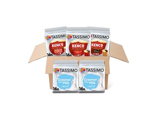 ทัสซิโม เคนโก้ อเมริกาโน่ แอนด์ มิลค์ ครีมเมอร์ แพ็คหลากหลายรสชาติ 80 ชิ้น - Product Image 1