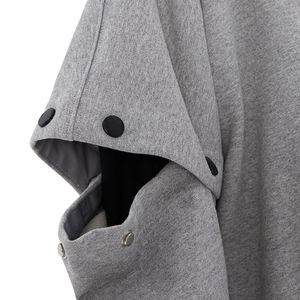 เสื้อฮู้ดแขนถอดออกได้สำหรับผู้ชายขนาดผู้ใหญ่เสื้อลำลองแบบใหม่ - Product Image 3