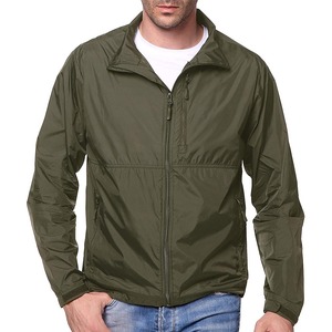 แจ็กเก็ตกันลมผ้าไนล่อนสำหรับผู้ชายเสื้อกันลมออกแบบโลโก้ได้ตามต้องการ - Product Image 6