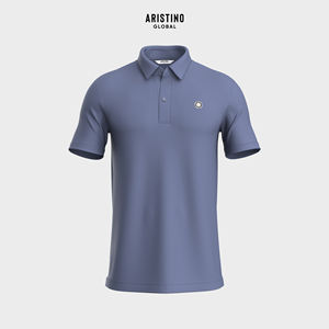 Camisa de Manga Corta para Hombre ARISTINO, Sólida, Sin Tejido, Corte Regular, Casual, 400g, 92% Poliéster, 8% Elastano, APS004EGP01 - Product Image 4