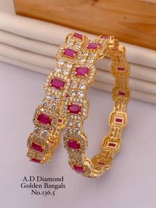 new latest Wedding <b>Bangles</b> Imitation Fashion Jewelry - Product Image 4