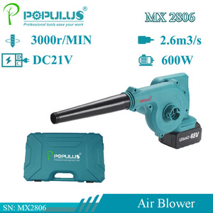 Dépoussiéreur électrique sans fil iPOPULUS Puissant <span class=keywords><strong>souffleur</strong></span> de feuilles de poussière <span class=keywords><strong>Batterie</strong></span> rechargeable pour le nettoyage - Product Image 2