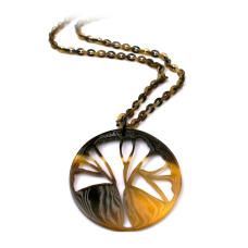 Bohemeain สร้อยคอเขาควายขัดเงาทันสมัยเครื่องประดับกระดูกสัตว์ของขวัญแต่งงานสำหรับผู้หญิงผู้หญิง - Product Image 5