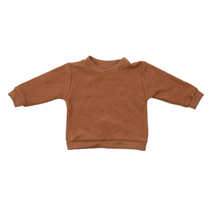 Sweat à col rond éponge pour enfants pull à manches longues style décontracté sweats à capuche et sweat-shirts pour bébés - Product Image 2
