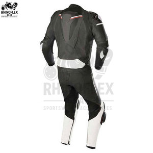 Lightweight <b>One</b> Piece Leather Motorbike Suits Custom Design High Manufacturers <b>One</b> Piece Leather Motorbike Suits From Pakistan - Product Image 2