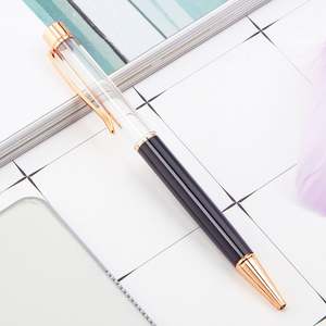 Stylo bille flottant créatif DIY en métal de haute qualité avec logo, corps vide - Product Image 6