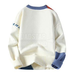 Suéteres de Invierno para Hombre, Nuevo Estilo, Hechos a Medida, Tejidos, Transpirables, Duraderos, de Algodón/Lana, Corte Regular - Product Image 2