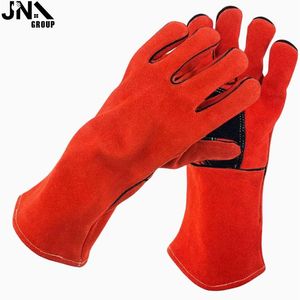 Gants de soudage durables en cuir pour hommes-Protection ignifuge des mains à des prix abordables - Product Image 2