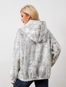 เสื้อฮู้ดผู้ชายแฟชั่นลำลองลายตลกทรงโอเวอร์ไซส์ รับผลิตแบบ OEM คุณภาพดีที่สุด เสื้อฮู้ดโจ๊กเกอร์พิมพ์ลายระบายอากาศ ปี 2025 - Product Image 4