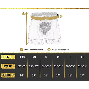 Short de boxe MMA à taille élastique personnalisable Short de combat Muay Thai & Wrestling avec logo en polyester à séchage rapide - Product Image 2