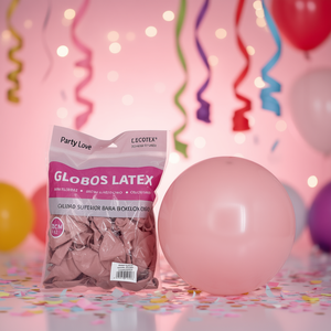 Party Love <b>Latex</b> Balloons 30cm <b>Pink</b> Opaco R12 For Decoration - Product Image 3