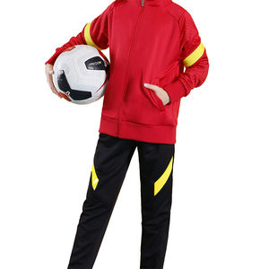 Conjunto de Uniforme de Fútbol de Invierno Unisex 2025 de Alta Calidad, Mangas Largas, Sublimación Térmica, Forro Polar de Poliéster, Dobladillo Dividido - Product Image 5