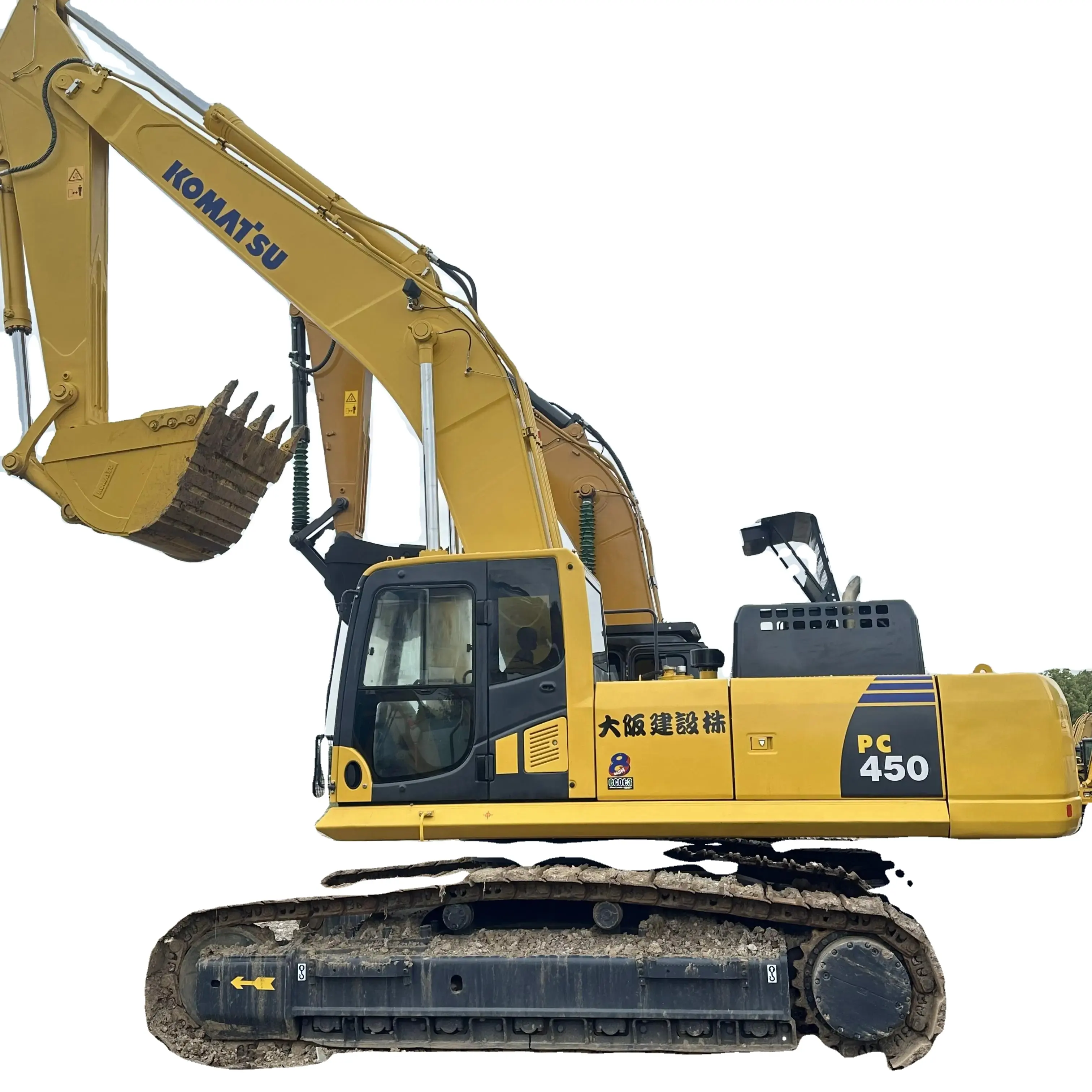 Diskon baru PC450-8 KOMATSU 40 ton crawler excavator komatsu pc400 450 460 digunakan 200 220 240 300 ekskavator