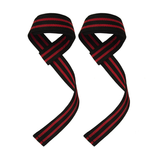 Sangles de musculation en coton et nylon pour soulever des poids, respirantes, réglables, unisexes, avec logo personnalisé - Product Image 3