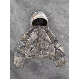 Fabricant de vêtements Chasse Camouflage Sweat à capuche Streetwear personnalisé Sweat à capuche Corps entier Real Tree Print Camouflage de haute qualité - Product Image 6