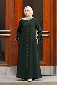 Nouvelle saison, vêtements islamiques pour femmes, robe abaya, kaftan, tunique, mode islamique de Dubaï, mode islamique turque, robes islamiques fabriquées en Turquie - Product Image 4