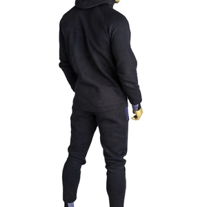 Costume de Jogging pour homme, combinaison en coton et Polyester, coupe Slim, uni, bon marché, vente en gros - Product Image 1