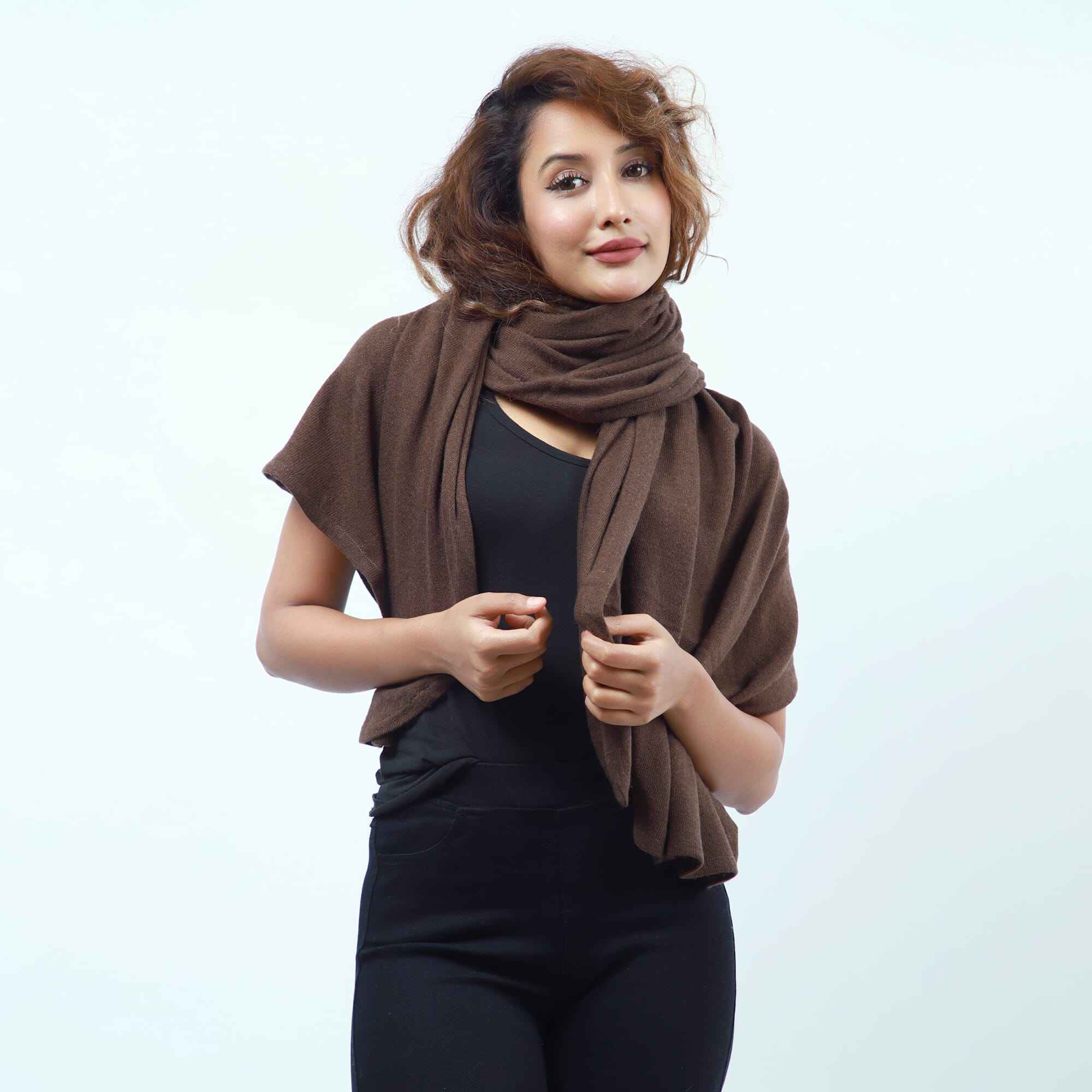 สีน้ำตาล