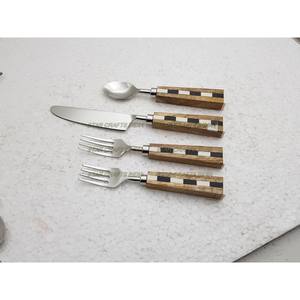 New Medieval Cutlery Set New Metal Cutlery Set for Kitchenware New Metal Flatware Spoon and Fork High Quality Durable Low Price - Product Image 5
