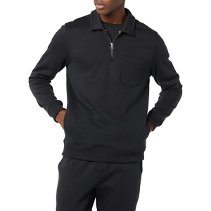 OEM ODM algodón mezclado hombres mujeres gimnasio desgaste media cremallera sudaderas logotipo personalizado entrenamiento Fitness sudaderas - Product Image 5