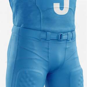 Fabrication de vêtements de football américain à prix compétitif, manches courtes, haute qualité, 100% polyester, vêtements d'entraînement performants - Product Image 5