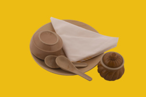 Serviette bistro 100% coton-Vert olive durable à séchage rapide tissé pour un usage domestique - Product Image 4