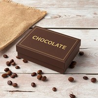 Nueva Caja de Chocolate Ecológica con Impresión Personalizada para Panadería, Dulces y Embalaje de Regalos