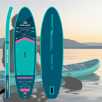 Planche à pagaie gonflable SUP Ridewave personnalisée OEM ODM, durable, haute pression, de qualité supérieure, en PVC Drop Stitch
