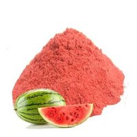 Poudre d'extrait de saveur de pastèque séchée par pulvérisation 100 % biologique, emballage sous vide en vrac, poudre de fruit de pastèque séchée