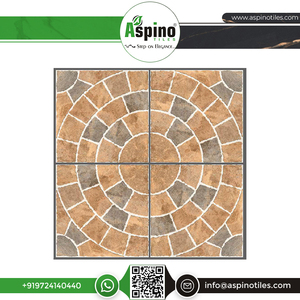 Elegantes baldosas de suelo de cerámica digital antideslizante de 400x400mm para Diseño de Interiores moderno y uso escolar a precio de mercado - Product Image 5