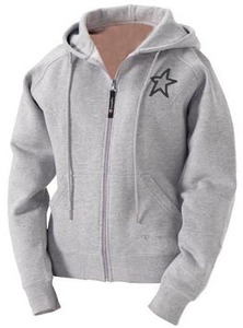Sudadera con capucha con cremallera completa de otoño para hombre de EE. UU. Patrón estampado poliéster grueso/Material de algodón diseño de cremallera lavada larga cuello con capucha polar - Product Image 2