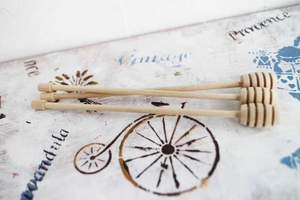 Indian Handmade Wooden <b>Honey</b> Dipper Ideal for Kitchen Gifts, Parties & Bulk Orders with Long-Lasting Quality - Product Image 4