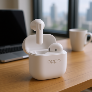 Audífonos Inalámbricos Oppo ENCO Buds3 Blanco Nieve con Micrófono y Cancelación de Ruido para Auriculares Bluetooth Modelo 110070830042 0967064 - Product Image 3