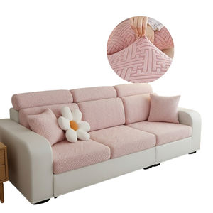 Good Quality <b>Cheap</b> Sofa Slipcovers <b>Couch</b> Covers Beige Bubble Cushion Covers For Sofa Vietnam Manufacturer For Home Decor - Product Image 1