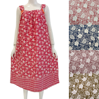 Femmes 2025 été sans manches Floral Boho robe d'été décontracté ample plage vacances réservoir robe maillot de bain couverture