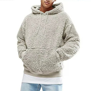Basics Cotton Blended 2025 New WHOLESALE Style <b>Hoodie</b> Custom logo Men Thick Sherpa Fleece <b>Hoodie</b> Winter Autumn Plush <b>Fur</b> Casual - Product Image 5