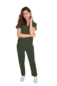 Mode imprimé gommage costumes hôpital soins infirmiers uniformes ensembles pour médecins infirmières hommes femmes en gros - Product Image 4