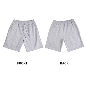 Shorts décontractés d'été, logo personnalisé, marque privée, streetwear, 100% coton, jogger uni, mode masculine, shorts lourds - Product Image 4